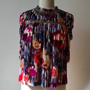 Ulla Johnson velvet top size 7